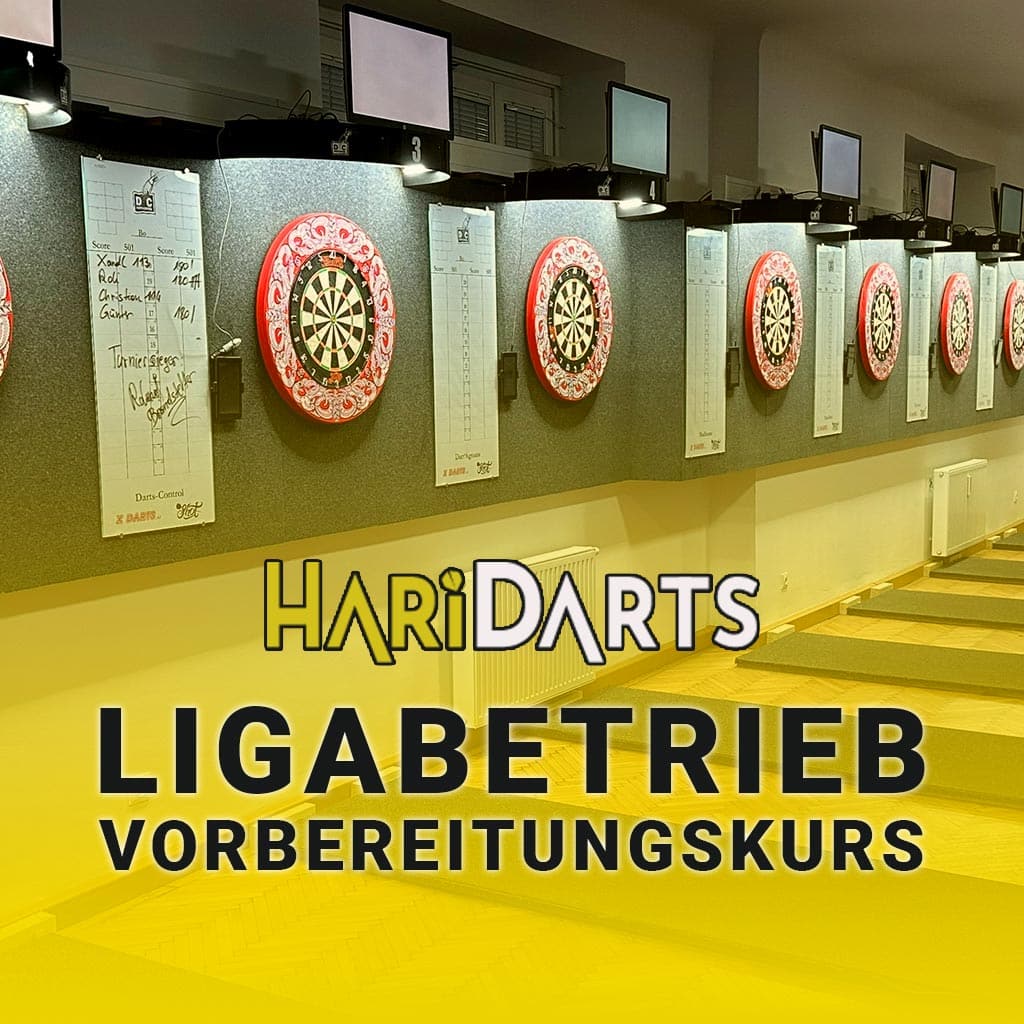 Darts Wiener Ligabetrieb Vorbereitungskurs HariDarts